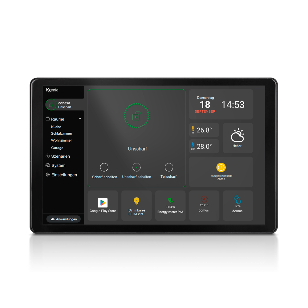 conexa-Tastatur mit 10,1-Zoll-TFT-LCD-IPS-Display